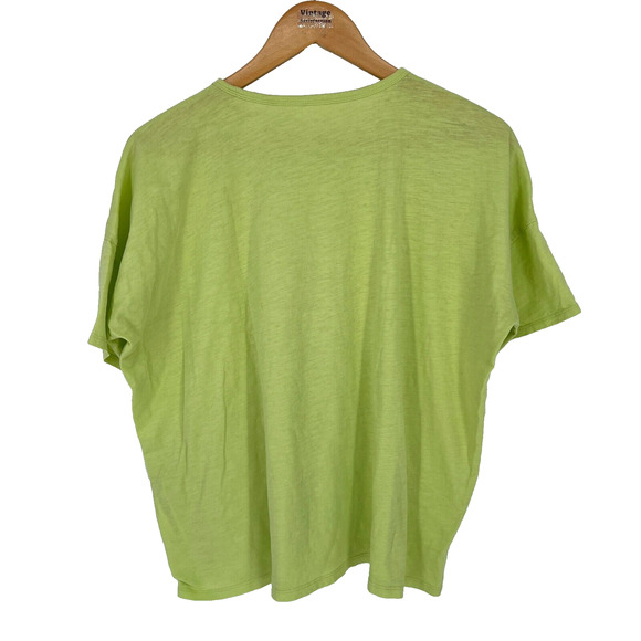 Eileen Fisher T-Shirt Womens S 100% Organic Cotton Sustainable Lagenlook Summer - Picture 2 of 8